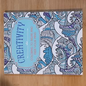 Creativity,  colouring to relax your mind, adult colouring,  books, colo…